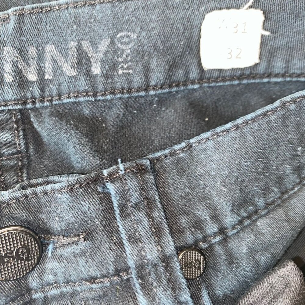 RSQ London Skinny 31x32 Black Wash - Picture 4 of 4